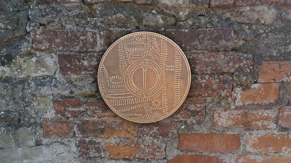 Sleaford cast bronze roundels