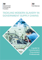 Tackling modern slavery in Government supply chains COVER