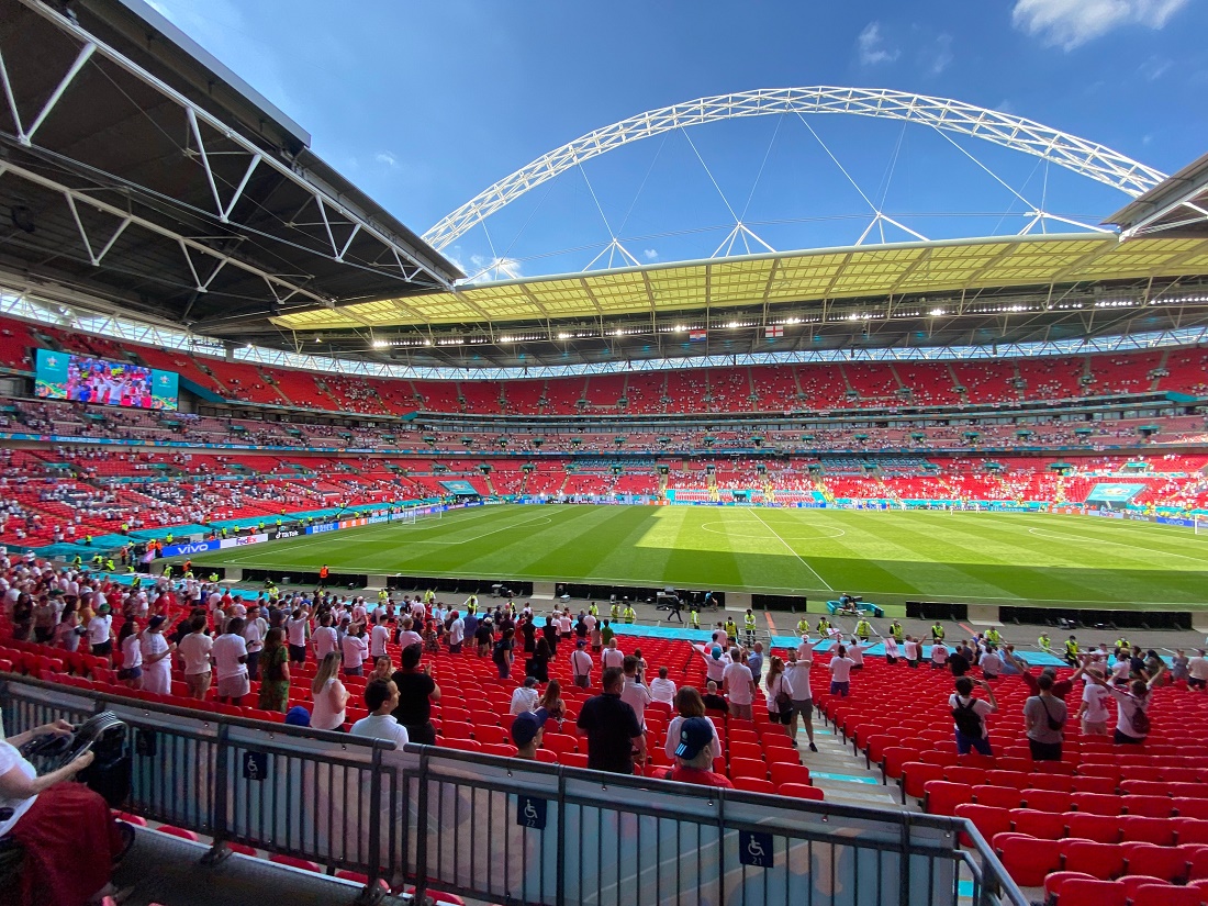 England's Wembley Stadium