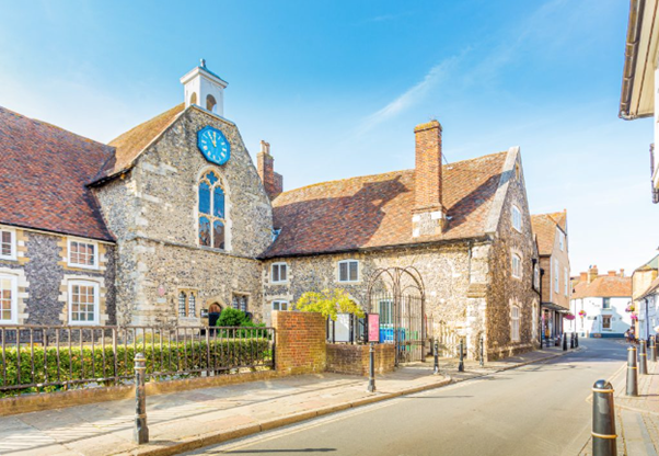 Marlowe Kit, Canterbury. A Grade II listed 12th century building