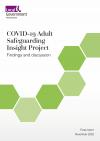 COVID-19 Adult safeguarding insight project: findings and discussion cover