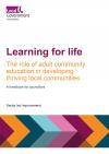 Learning for life front cover