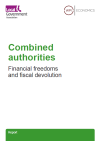 Combined authorities: Financial freedoms and fiscal devolution