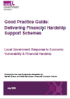 Cover image Good Practice Guide Delivering Financial Hardship Support Schemes