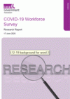 cover image for LGA-research report - COVID-19 Workforce survey 17 June 2020