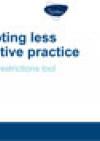 Promoting less restrictive practice: reducing restrictions tool COVER