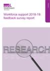 Workforce support 2018-19 - feedback survey report