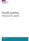 Youth justice resource pack cover
