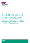 Charging up the green recovery front page