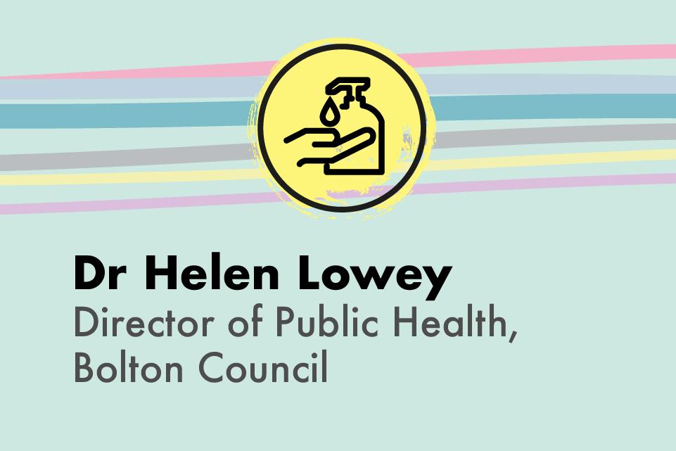 Dr Helen Lowey, Director of Public Health for Bolton Council