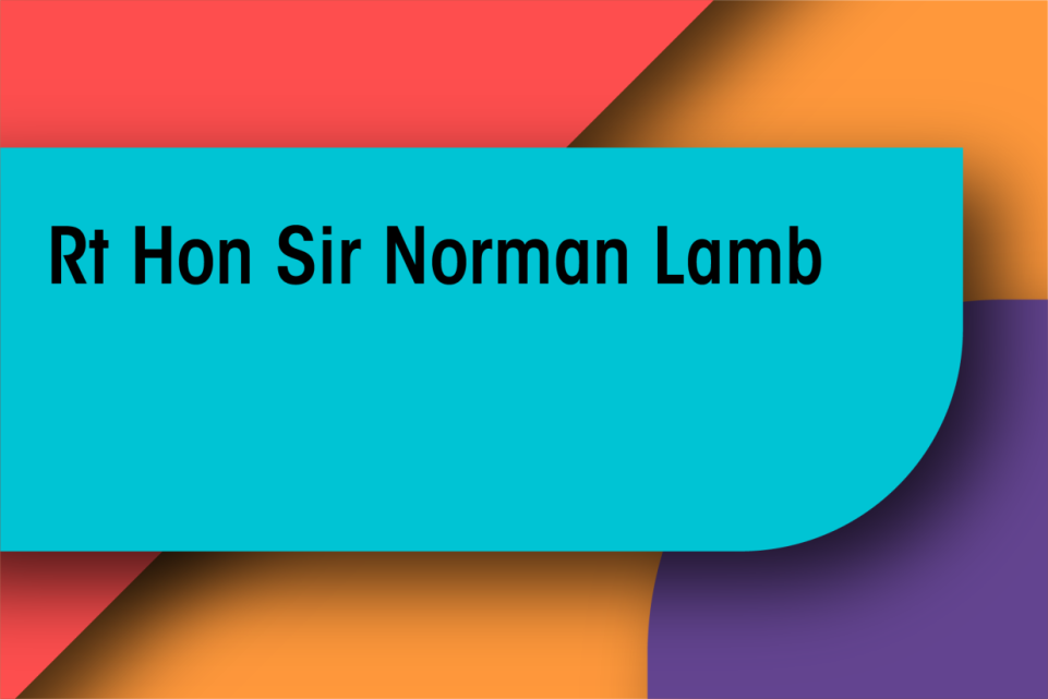 Rt Hon Sir Norman Lamb